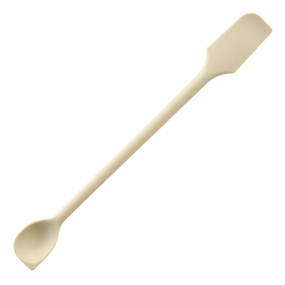 Mini Silicone Double End Jar Spatular Spoon Scraper For Scooping And Scraping
