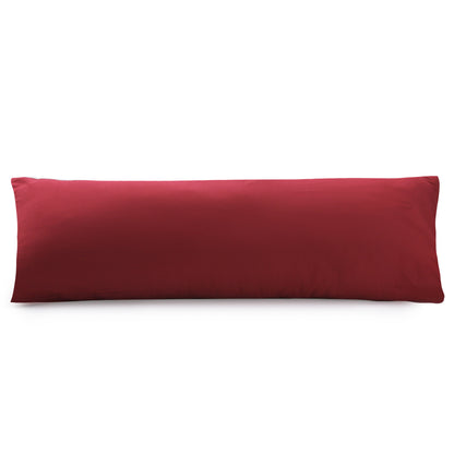 20 x 54" Premium Square Cotton Throw Pillowcase Body Size Pillow Cover - Envelope Closure