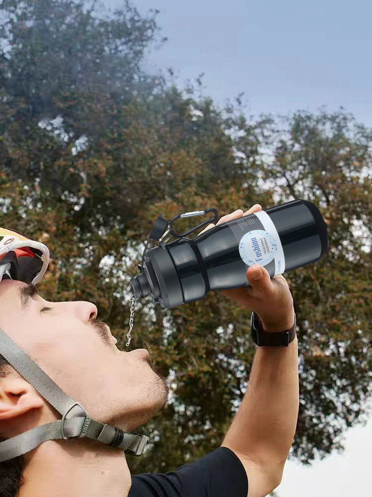 18 Oz./550ml 304 Stainless Steel Vacuum Thermos Cup Outdoor Sports Portable Bike Riding Water Bottle