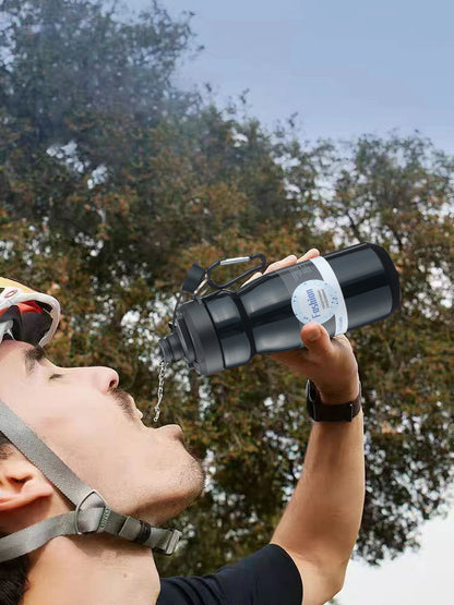 18 Oz./550ml 304 Stainless Steel Vacuum Thermos Cup Outdoor Sports Portable Bike Riding Water Bottle