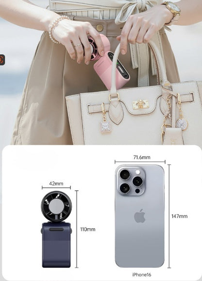 Folding Semiconductor Ice Compress Mini Fan