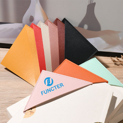 Leatherette Bookmark Large Square Page Corner for University, Library, Bookstore, School