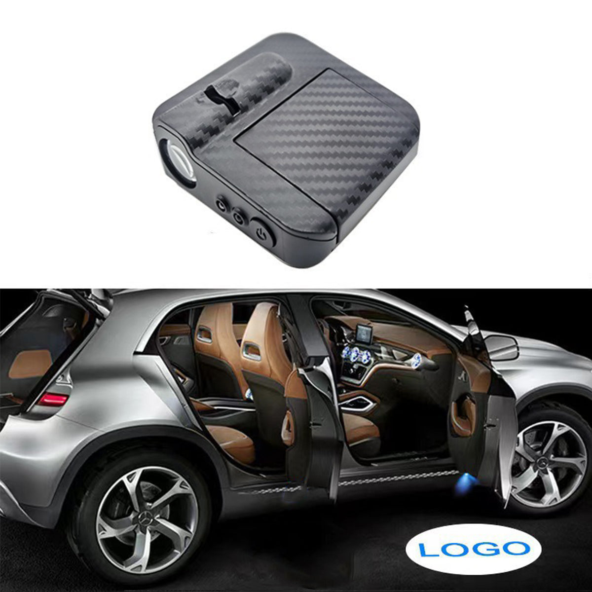 Custom Car LED Door Light Logo Projector