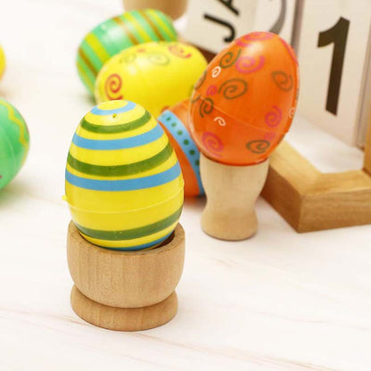 Plastic Colourful Easter Eggs