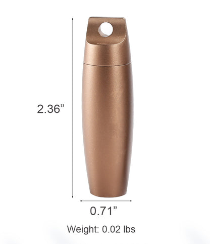 Mini Aluminum Waterproof Pill Box Medicine Organizer For Camping