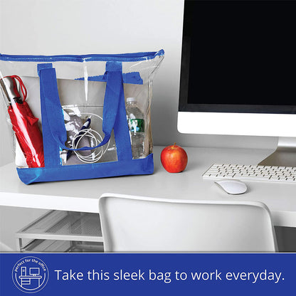Clear PVC Shopping Bag Single Shoulder Bag Tote Bag