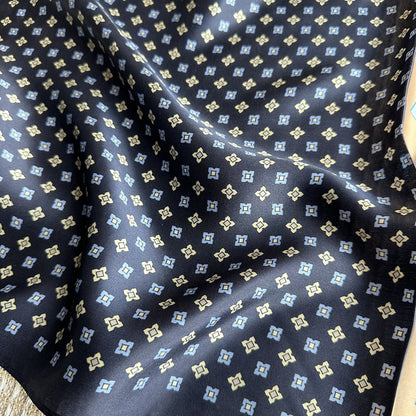 Custom 25" x 25" 100% Mulberry Silk Hair Scarf Silk Satin Neck Scarf