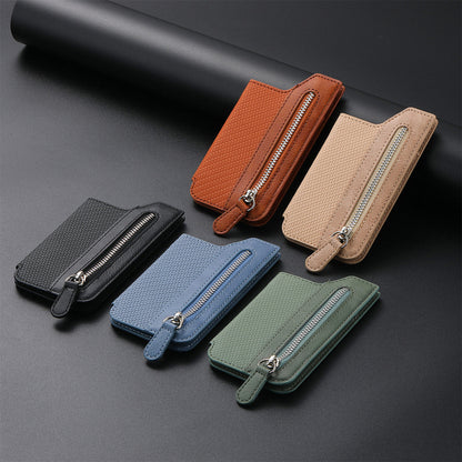 Stick-on Phone Wallet, Slim Expandable Credit Card Pocket