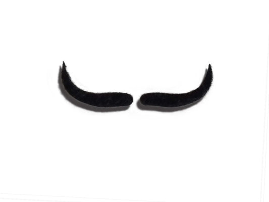 2 Piece Movie Quality Faux Mustache