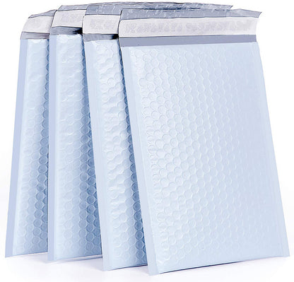 9.9 x 11.8" Blue Poly Bubble Mailer Self Seal Padded Envelope for Shipping/ Packaging/Mailing