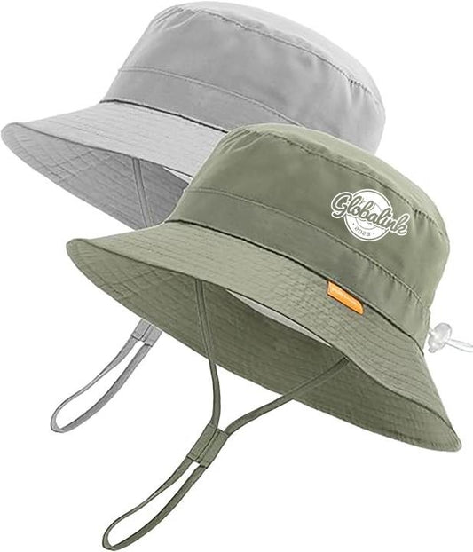 Baby Sun Hat Toddler Boys Girls Bucket Hat for Kids 0-5 Years