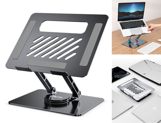Rotatable Ergonomic Laptop Holder ( No More Than 17.3'' )