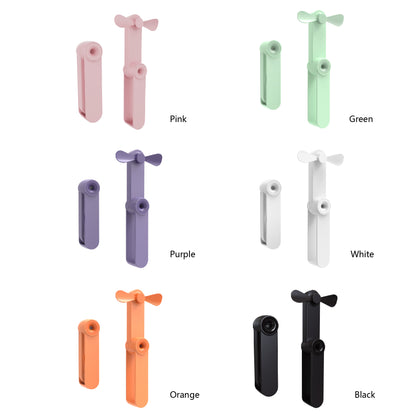 3 Levels Wind Speed Handheld Fan Rechargeable Folding Mini Fan