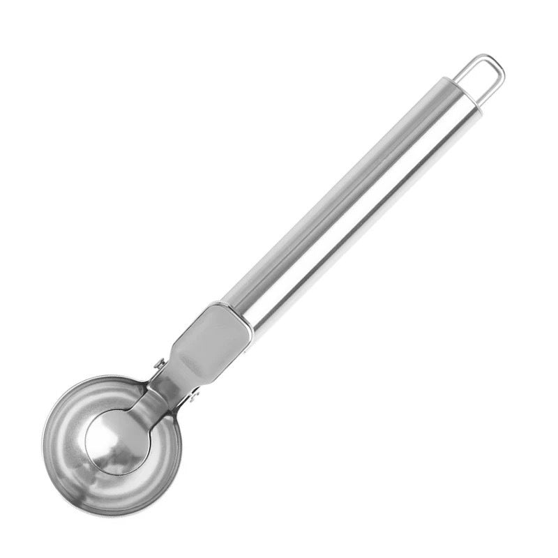 304 Stainless Steel Ice Cream Scoop with Trigger Release Heavy Duty Ice Ball Maker