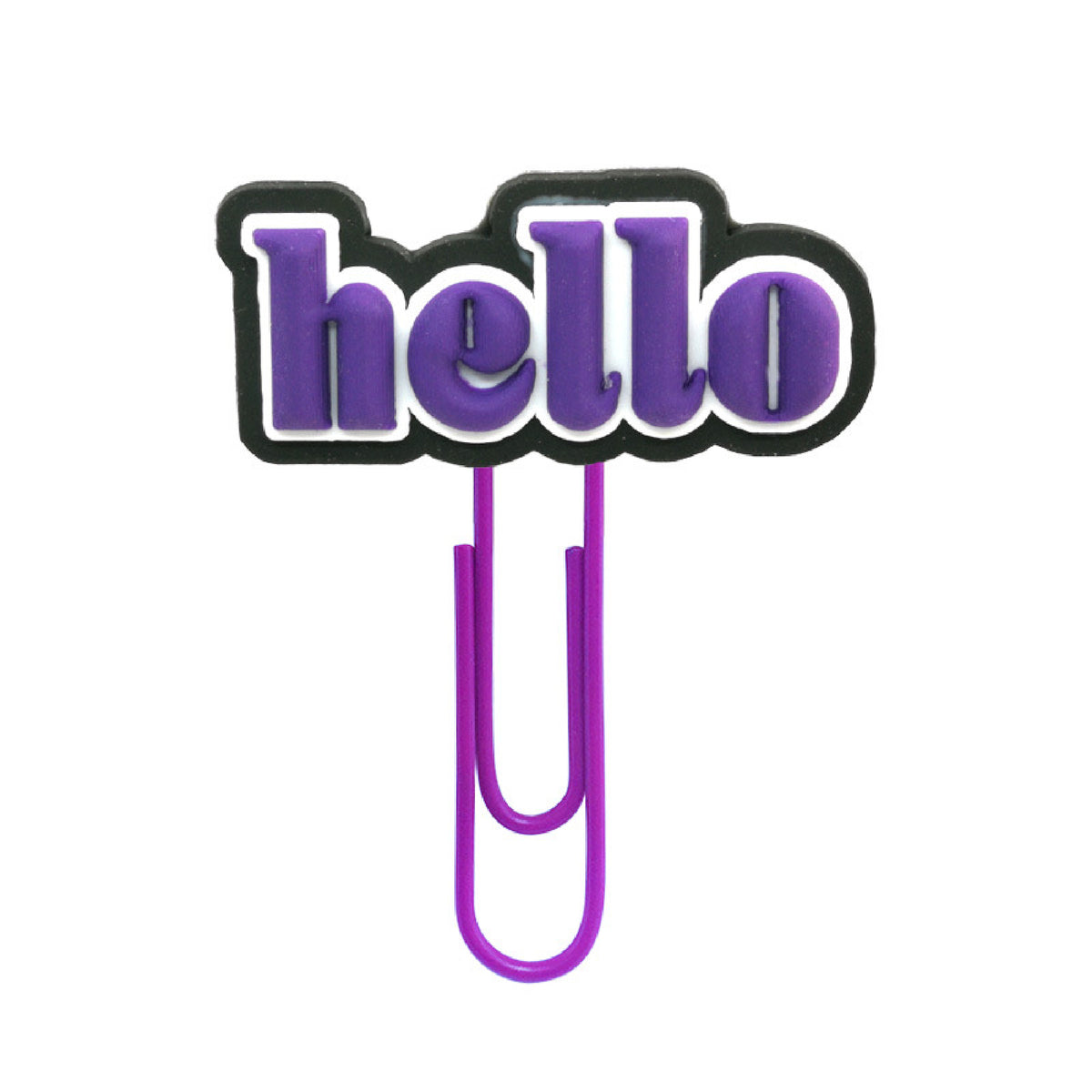 Patch Slogan Series - Hello Paper Clip