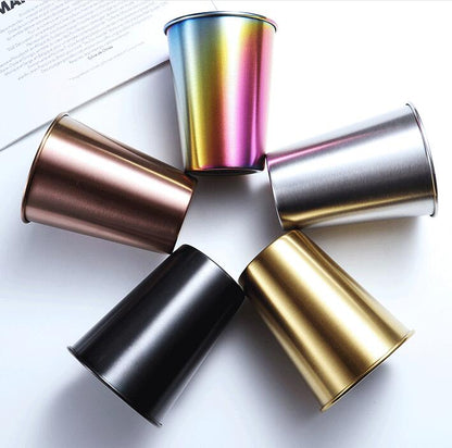 12 Oz. Stainless Steel Beer Cups