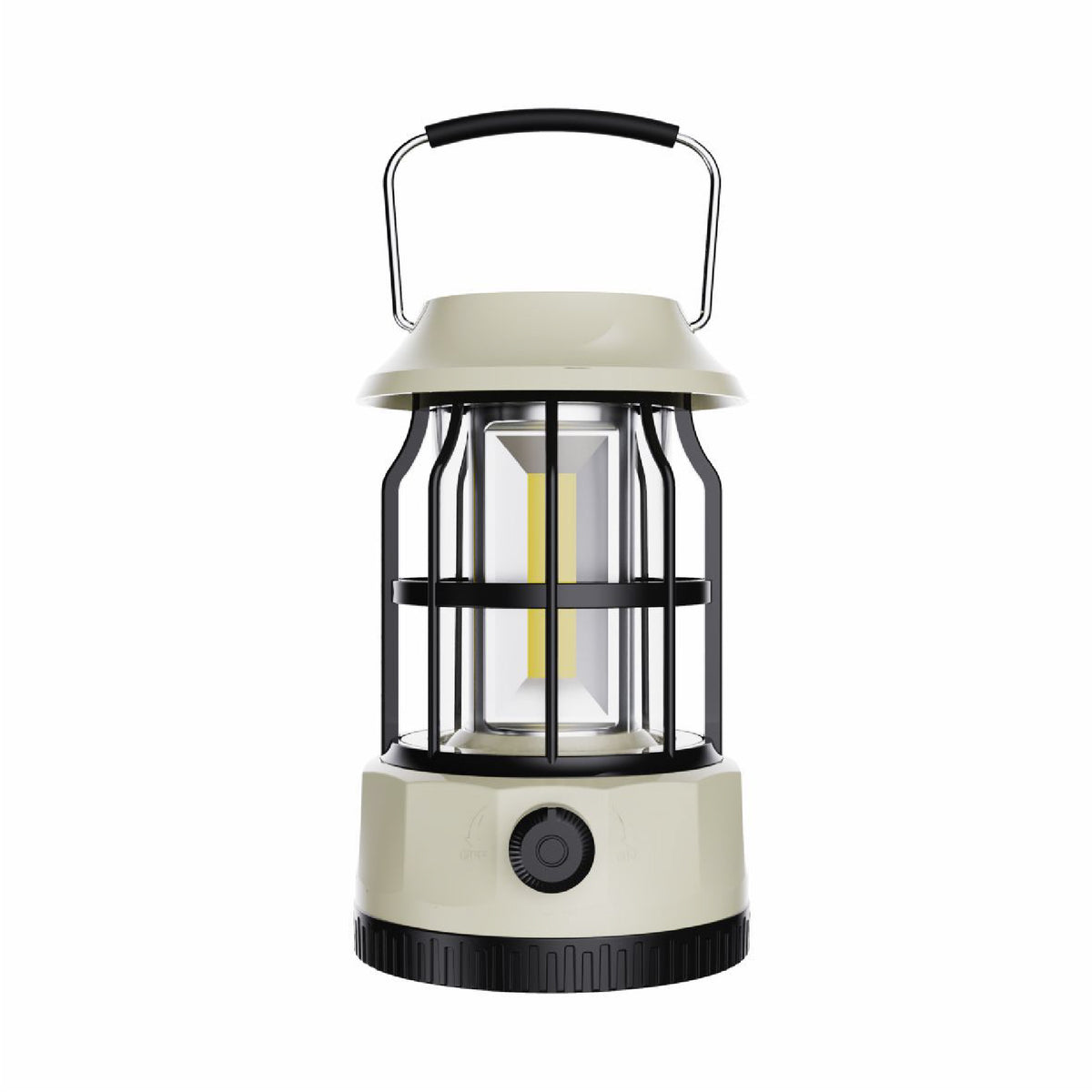 Solar Energy Light Rechargeable Camp Light Retro Design Waterproof LED Lantern Outdoor Picnic