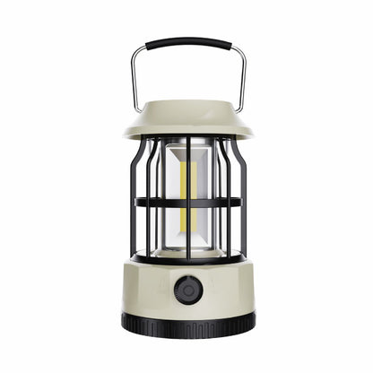Solar Energy Light Rechargeable Camp Light Retro Design Waterproof LED Lantern Outdoor Picnic