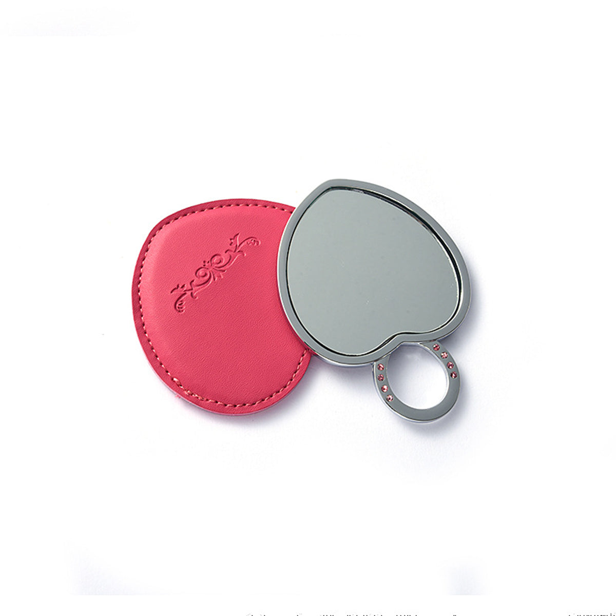 Silver/Pink Blank Back View