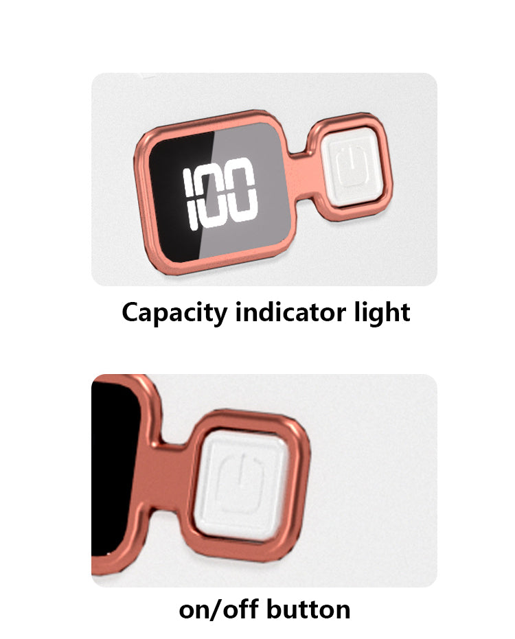 1200mAh Power Bank Desk Fan USB Rechargeable Fan Hook Hanging Fan