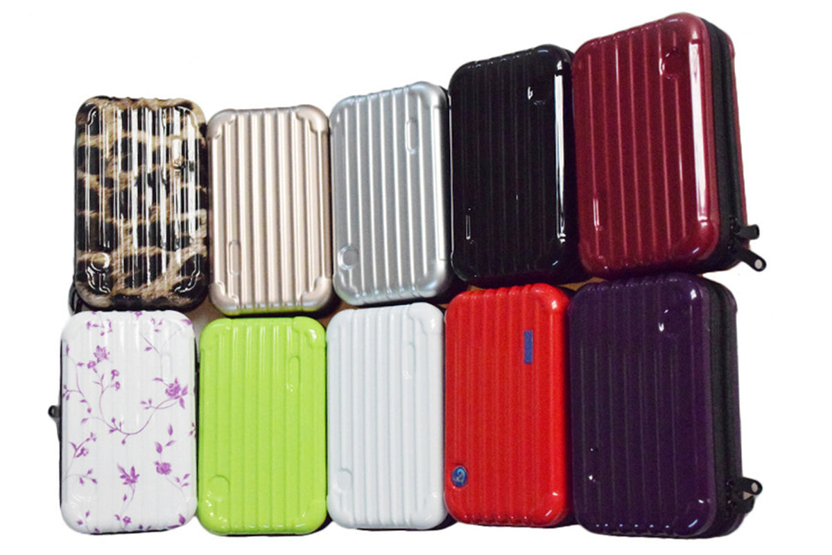 Hard Shell Cosmetic Purse Mini Shoulder Handheld Coin/Phone Storage
