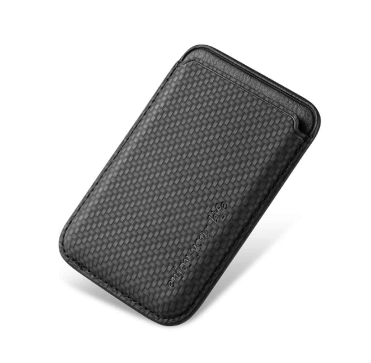 Stick-on Phone Wallet, Slim Expandable Credit Card Pocket