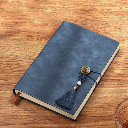 A5 PU Leather-Bound Business Notebook Writing Journal Executive Notebook Meeting Note