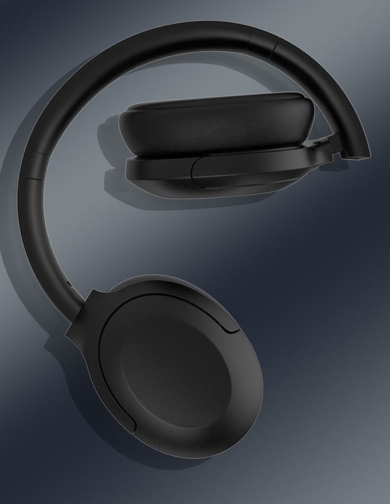 Black Blank Front View