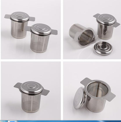 Double Handles Stainless Steel Tea Infuser