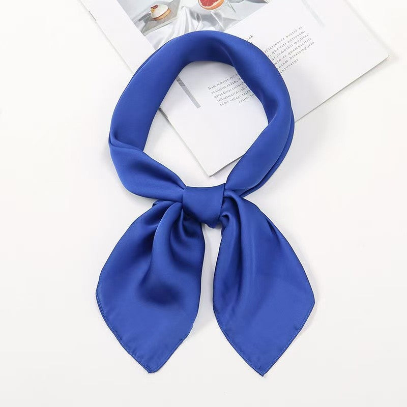 28" x 28" Royal Blue Neck Scarves Kerchief Neckerchief Handbags Wrap Scarf #74