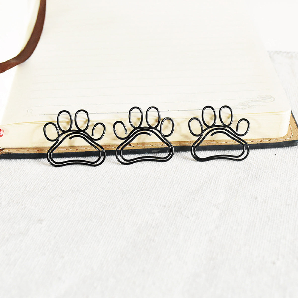 Dog Paw Metal Paper Clasp Custom Shape Paper Clip