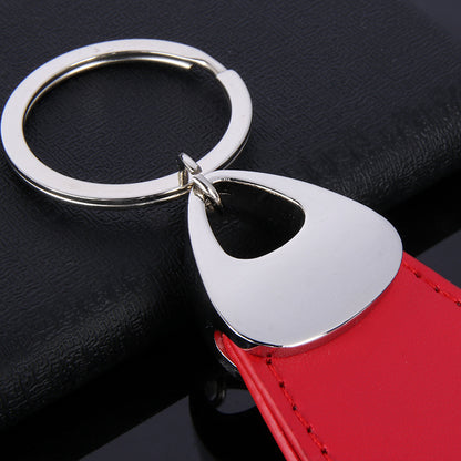 PU Keychain w/Metal