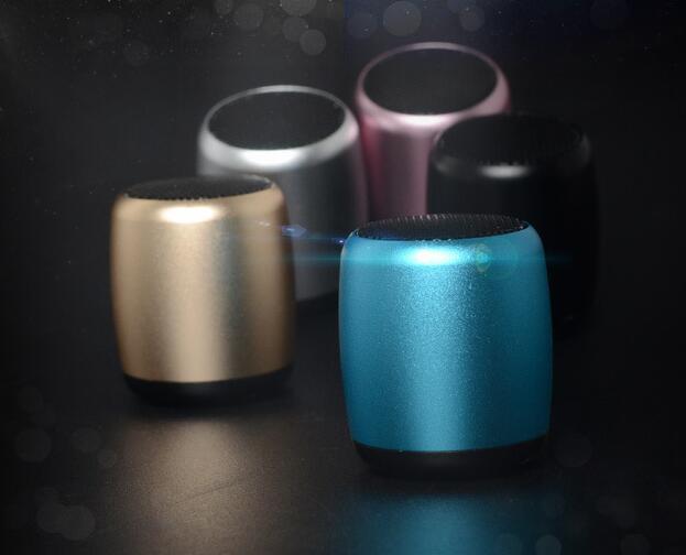 Aluminum Mini Wireless TWS Pair Link Selfie Speaker