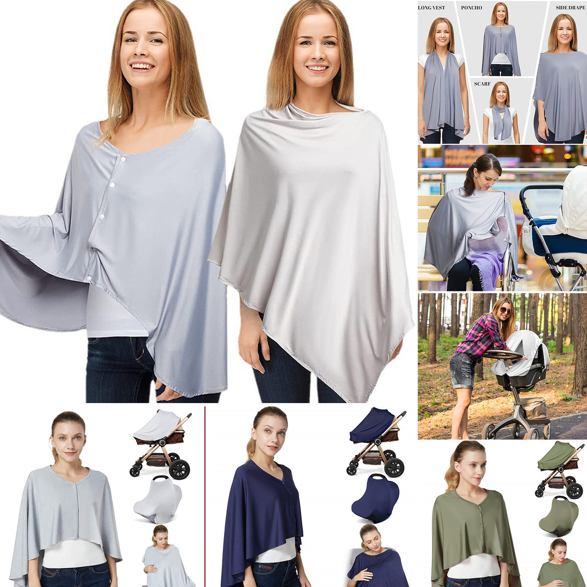 Women Nursing Cover, One Size Fits All, Maternity Clothing for Breastfeeding