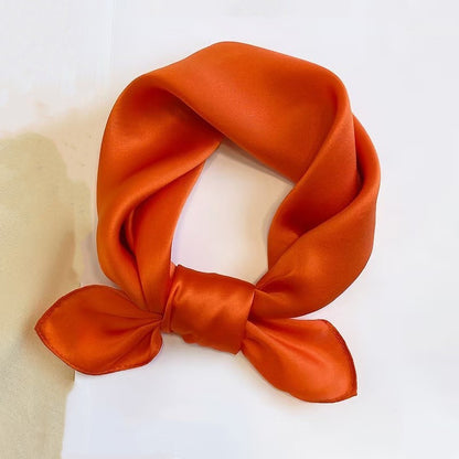 28" x 28" Orange Neck Scarves Kerchief Neckerchief Handbags Wrap Scarf #77