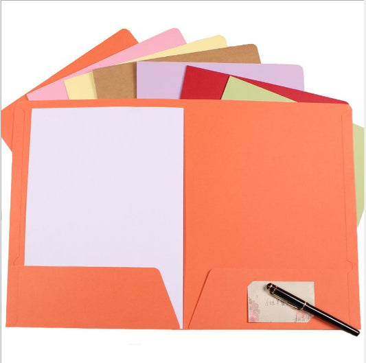 Pocket Folder Kraft Paper Folder