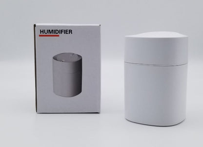 220ml Mini Portable USB Humidifier Cool Mist Humidifier W/LED Light For Bedroom