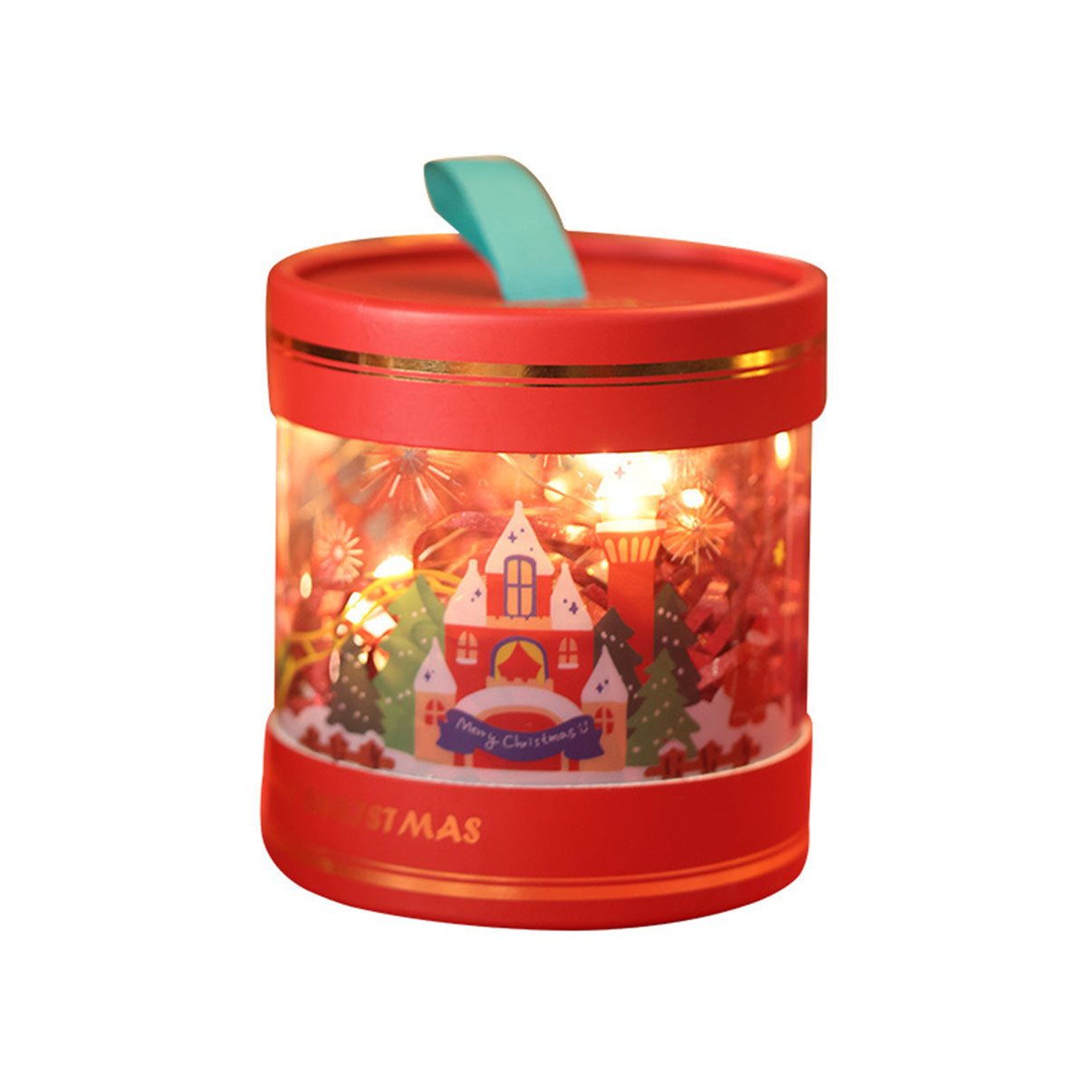 Christmas Candy Boxes Christmas Treat Gift Boxes Xmas Paper Boxes with Handle