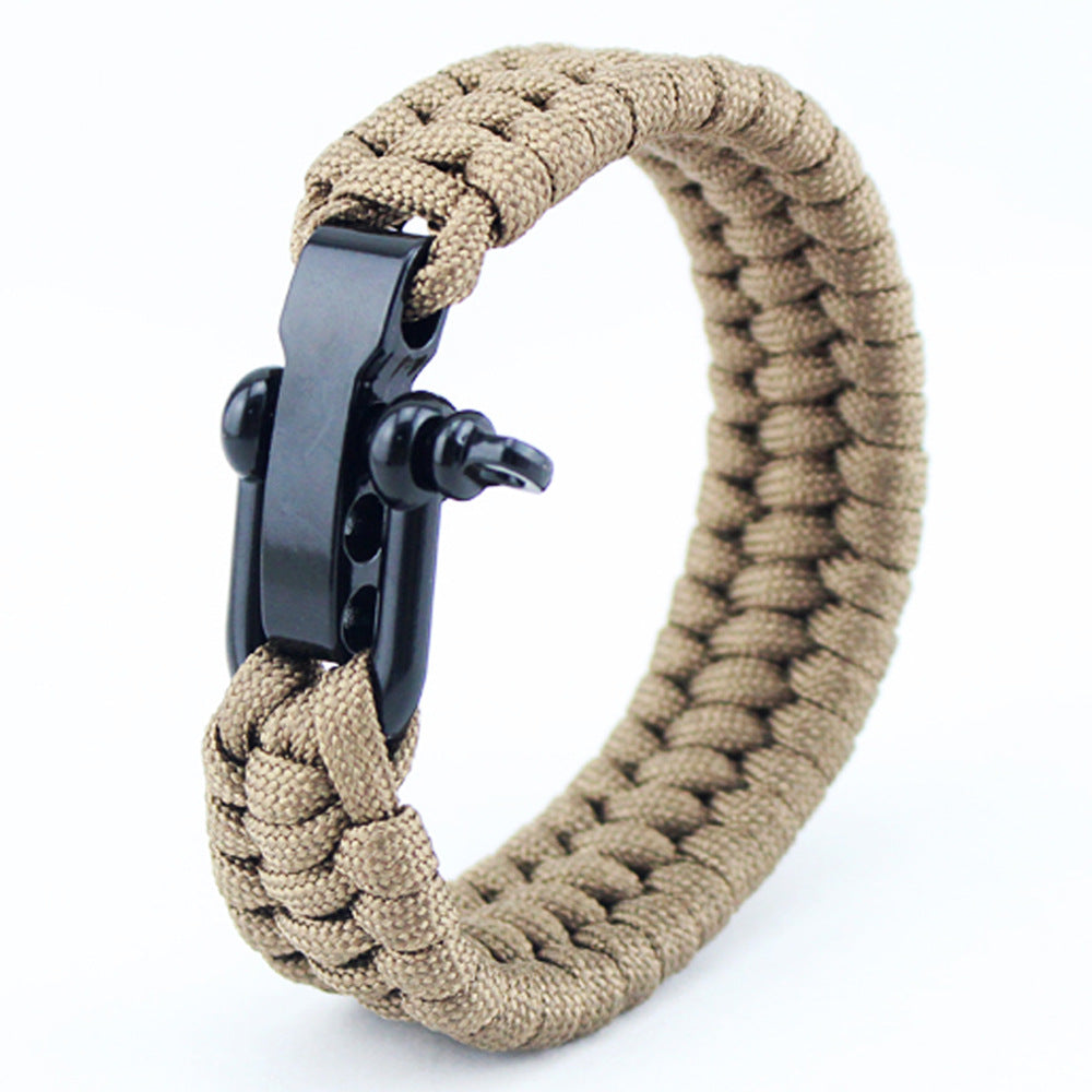 U Buckle Multiple Function Survival Bracelet