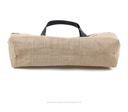 Burlap Hand Bags