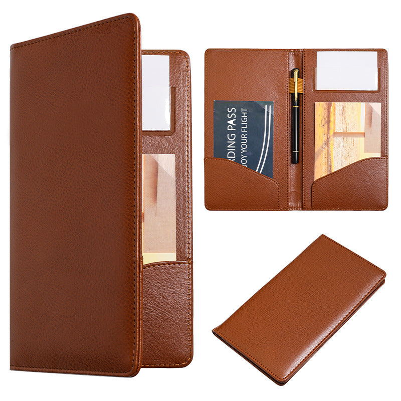 PU Leather Cash Register Receipt Holder