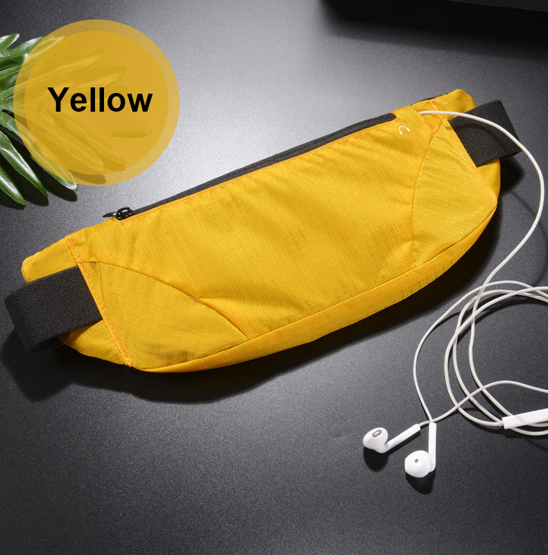 Outdoor Sports Water Resistant Nylon Fanny Pack For Running Hiking Cycling