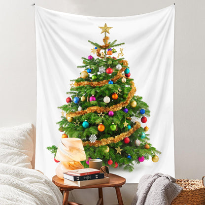 39.4"x 59.1" Christmas Tree Tapestry Christmas Decoration-#3