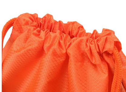 Oxford Drawstring Gym Bag W/ Zipper Pocket