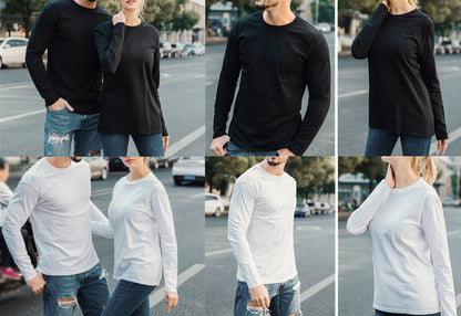Women's 6.35 oz. Slim-Fit Long-Sleeve Crewneck Cotton T-Shirt
