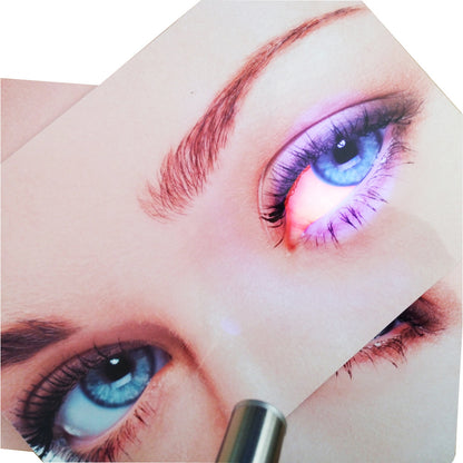 Rectangle Shape UV Exposure Test Meter Card/Glasses Lens Test Card