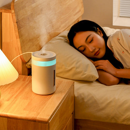 1000ml Rechargeable Battery Operated Cool Mist Humidifier Personal Desktop Humidifier Night Light