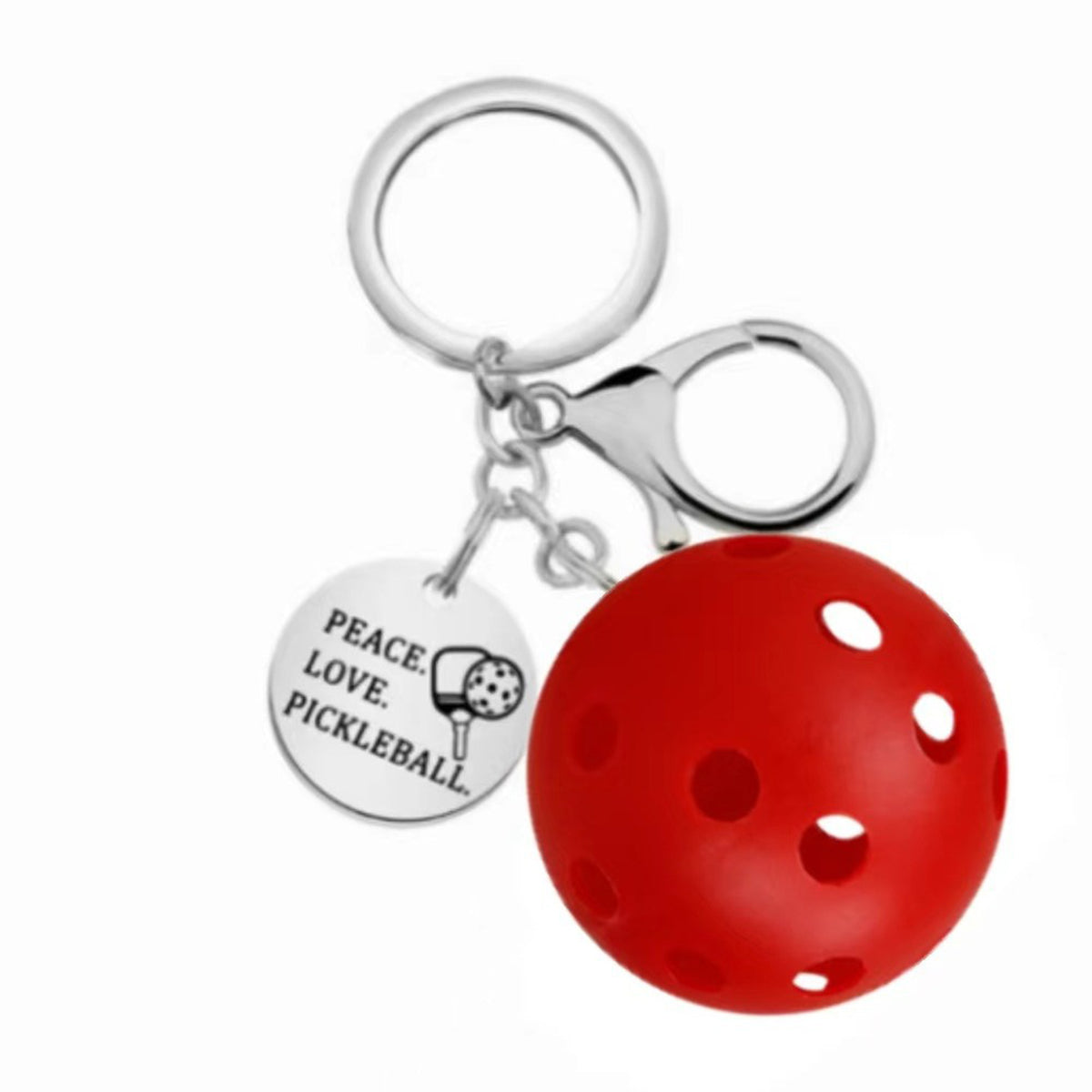 Mini Pickleball Keychain Luggage Tags