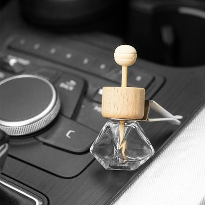 0.27 oz. Crystal Diamond Car Air Vent Perfume Bottle, Luxury Fragrance All The Way With