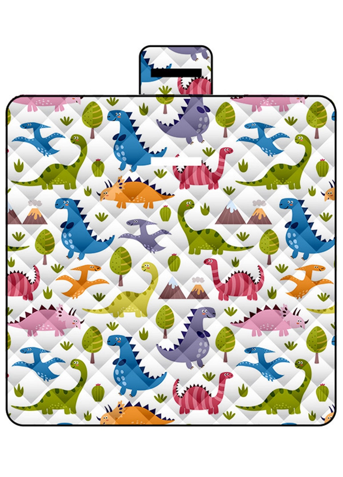 78 x 78" Full Pattern Sublimation Printing Picnic Blanket Foldable Waterproof Picnic Mat